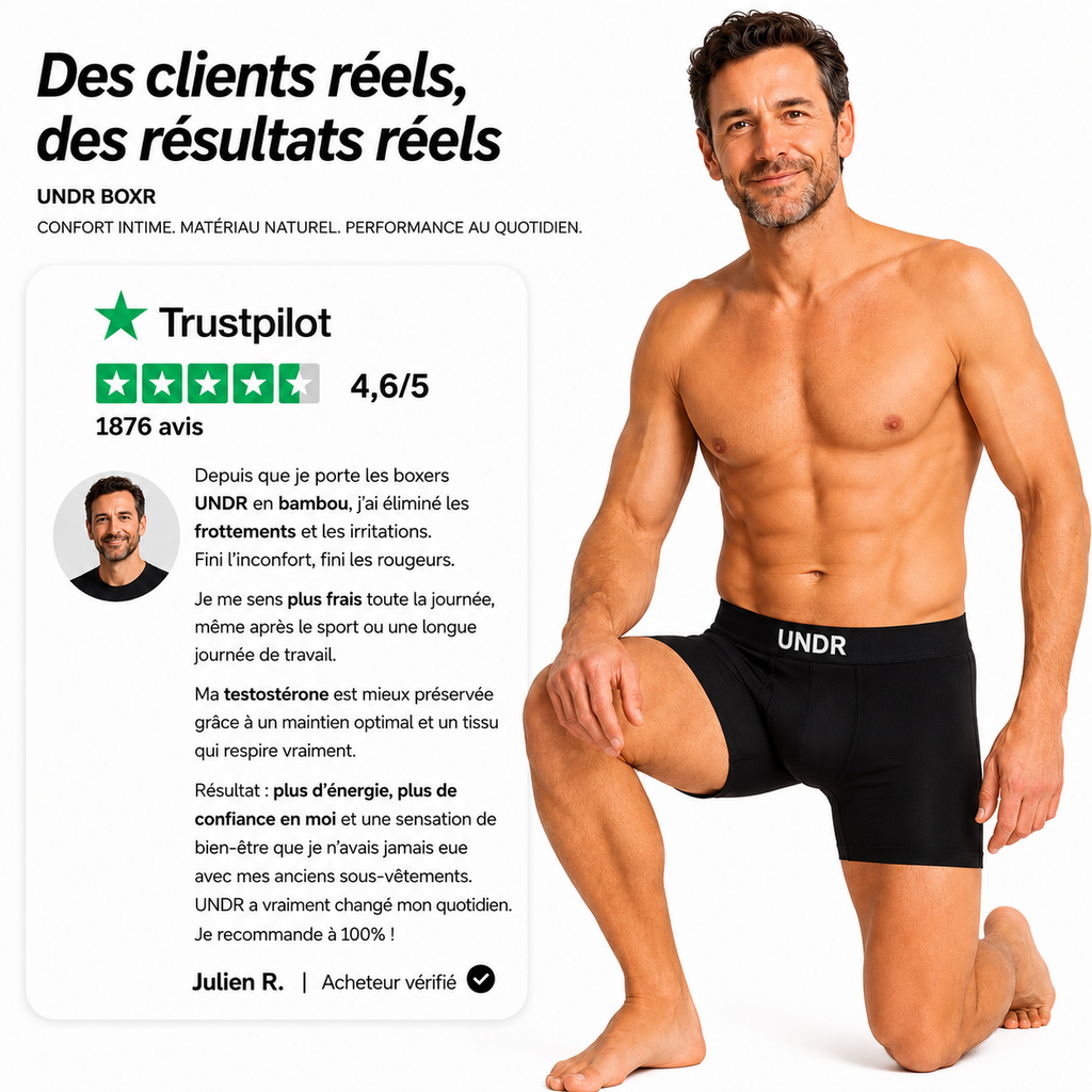 UNDR BOXR EN FIBRE DE BAMBOU