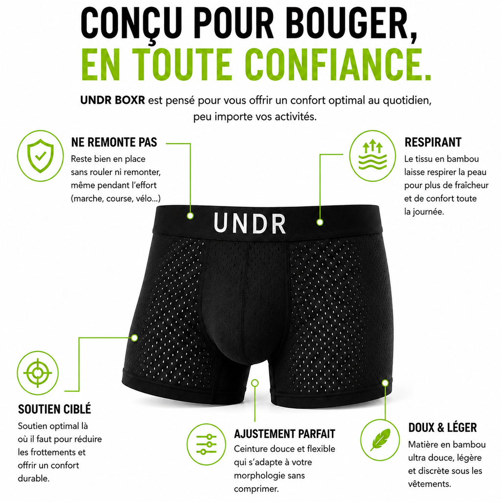 UNDR BOXR EN FIBRE DE BAMBOU